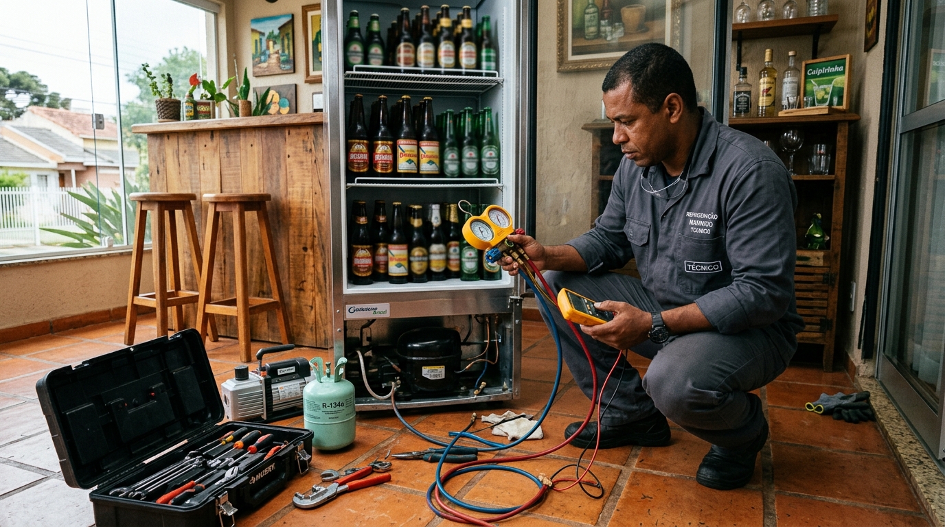 Técnico de cervejeira na Muribeca, Jaboatão dos Guararapes‑PE